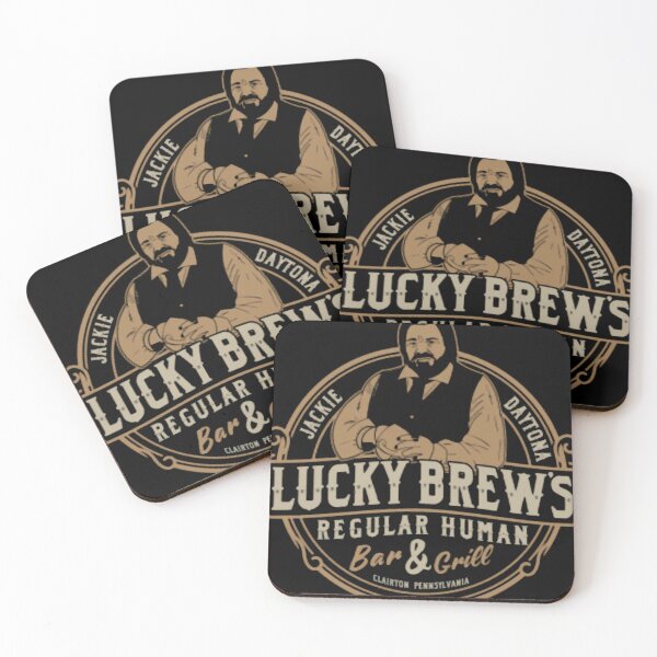 Item preview, Jackie Daytona - Lucky Brews Regular Human Bar and Grill  designed and sold by Anwarbouchagour.