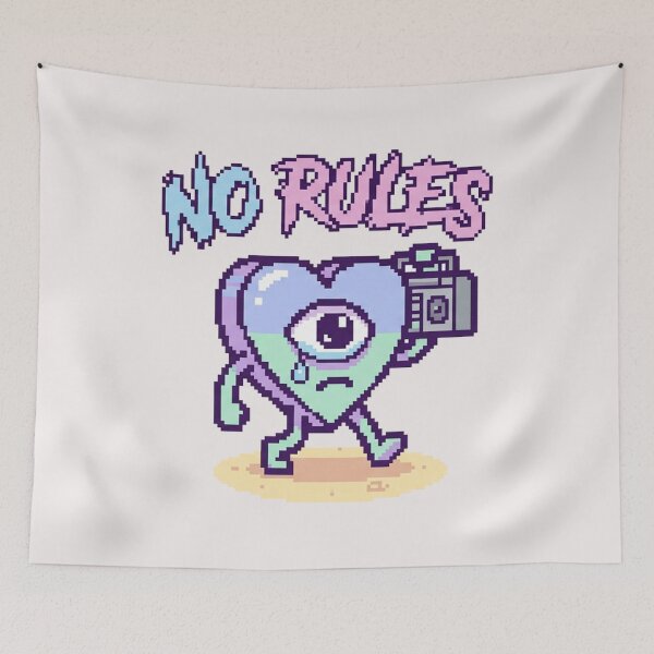 Item preview, Pastel 3D Cyclops Heart Beach Vacation Apparel designed and sold by benjyjump.