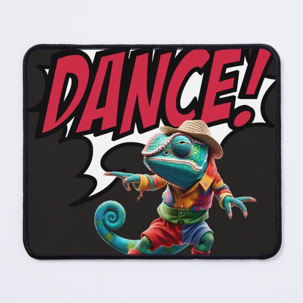 Item preview, Rhythmic Reptile - Gecko Groove Art designed and sold by Mini Pixel Perfect Co..