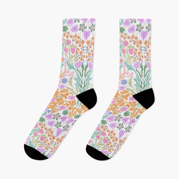 Item preview, Little Garden Retro Damask - Candy Colors designed and sold by TigaTiga.