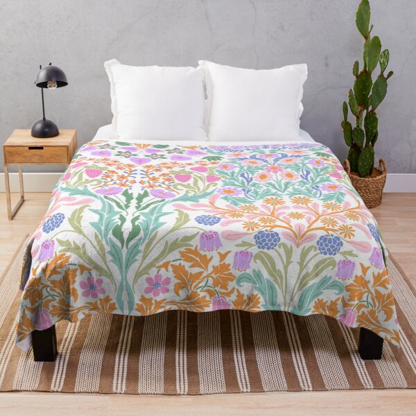 Item preview, Little Garden Retro Damask - Candy Colors designed and sold by TigaTiga.