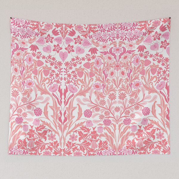 Item preview, Little Garden Damask - Pretty Pinks designed and sold by TigaTiga.