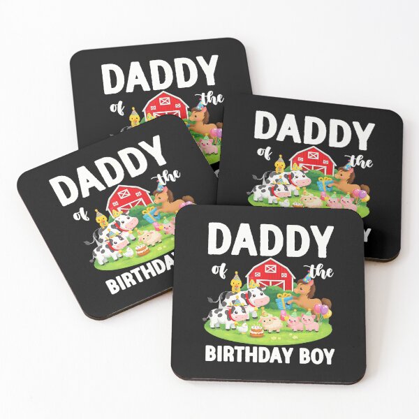 Item preview, Daddy Of The Birthday Boy Farm Animal Bday Party T-Shirt designed and sold by CcConsultingS.
