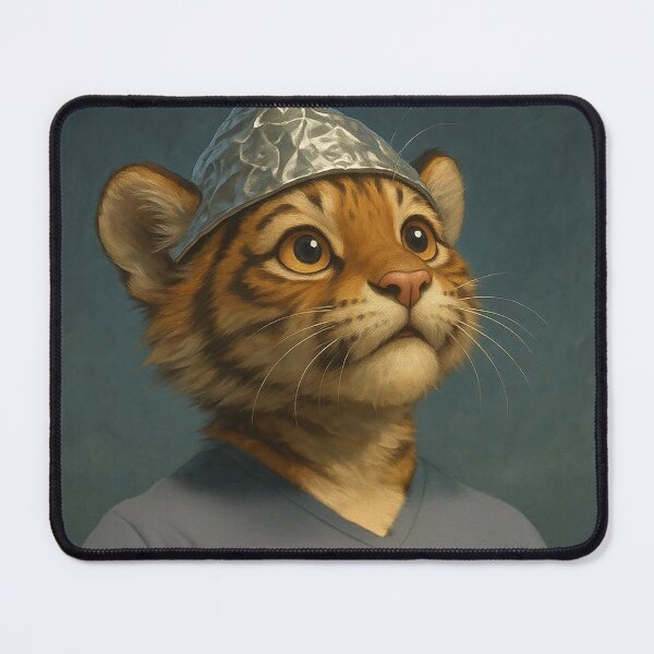 Item preview, Tiger On The Watch for The Alien Mothership designed and sold by nikkolaus.