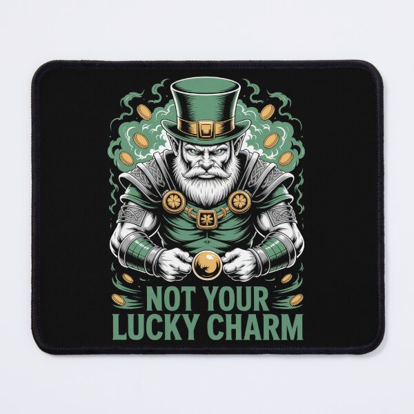 Item preview, Not Your Lucky Charm – Armored Celtic Leprechaun Gold Coin St. Patrick's Da designed and sold by DarylWelsh2024.