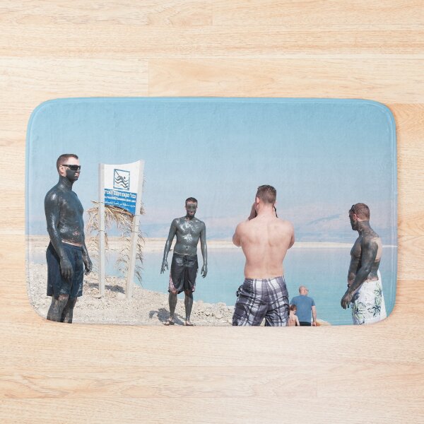 Item preview, Israel, Dead Sea. Men and Mud. designed and sold by UltraQuirky.