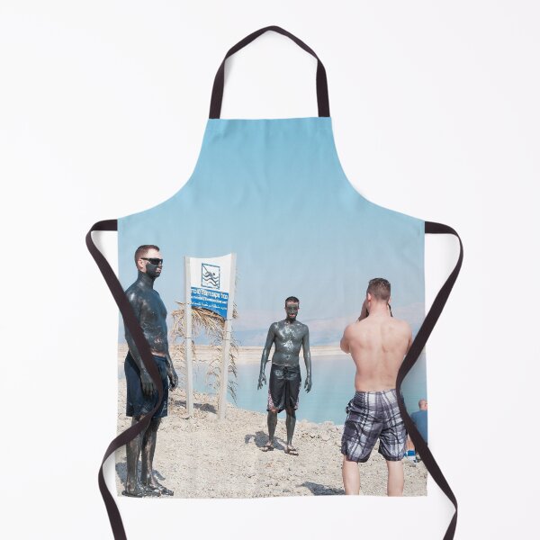 Item preview, Israel, Dead Sea. Men and Mud. designed and sold by UltraQuirky.