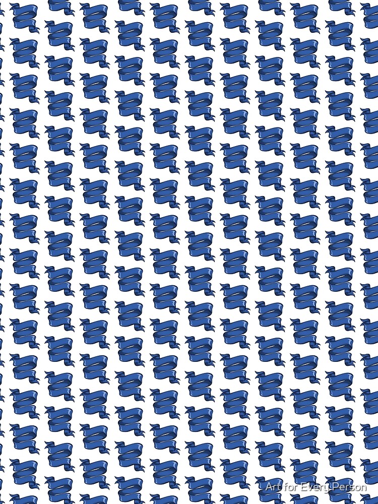 Thumbnail 3 of 3, Scarf, Blue Ribbons designed and sold by DesignInNature3.