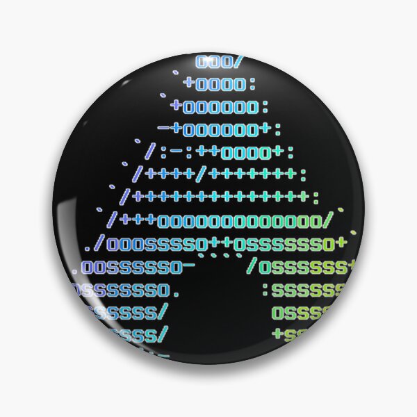 Item preview, Arch-Linux-Rainbow-Ascii-Logo-- designed and sold by DreamsIDesigner.