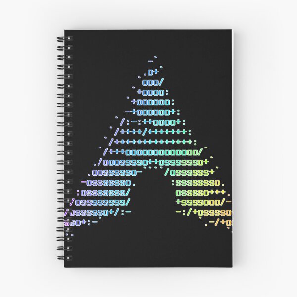 Item preview, Arch-Linux-Rainbow-Ascii-Logo-- designed and sold by DreamsIDesigner.