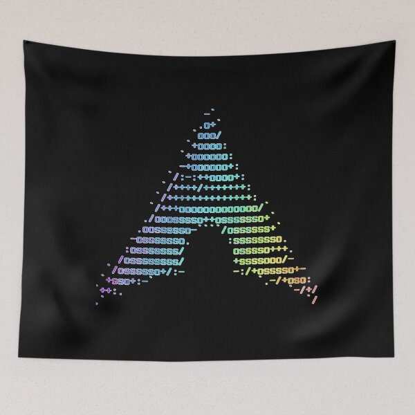 Item preview, Arch-Linux-Rainbow-Ascii-Logo-- designed and sold by DreamsIDesigner.