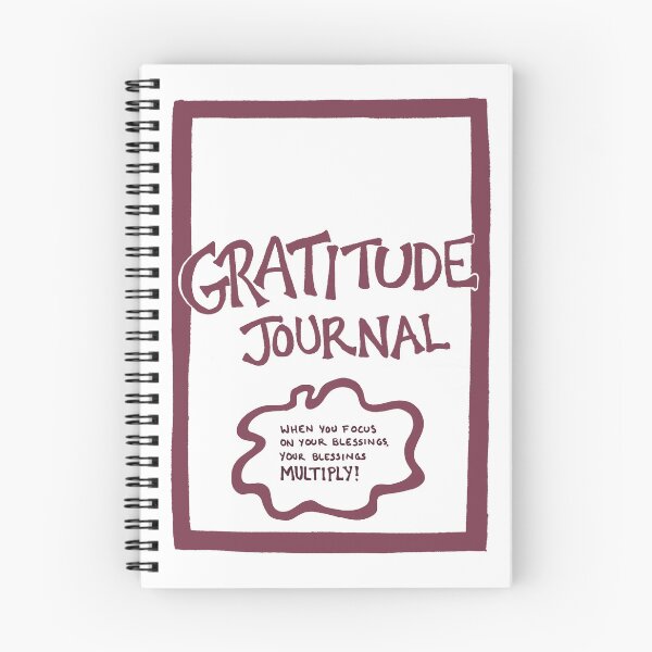 Item preview, Gratitude journal - count your blessings designed and sold by MeganVDL.