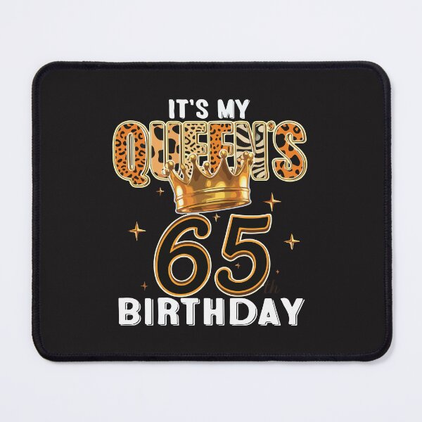 Item preview, Queen 65th Birthday Leopard Crown Fabulous 65 Years Old Birthday designed and sold by kiralynstration.