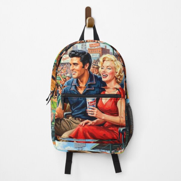 Item preview, A Day at the Ballpark: Elvis and Marilyn designed and sold by Art's Diner.