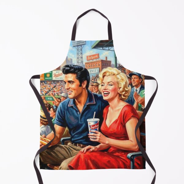 Item preview, A Day at the Ballpark: Elvis and Marilyn designed and sold by Art's Diner.