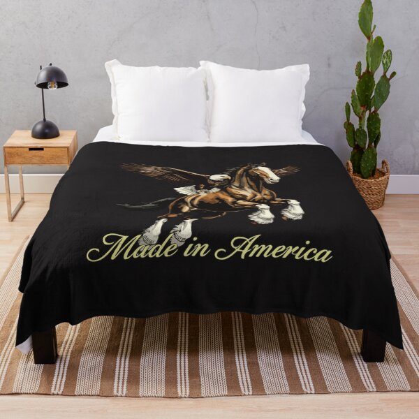 Item preview, Made in America Eagle and Horse Patriotic Western USA Pride designed and sold by kiralynstration.