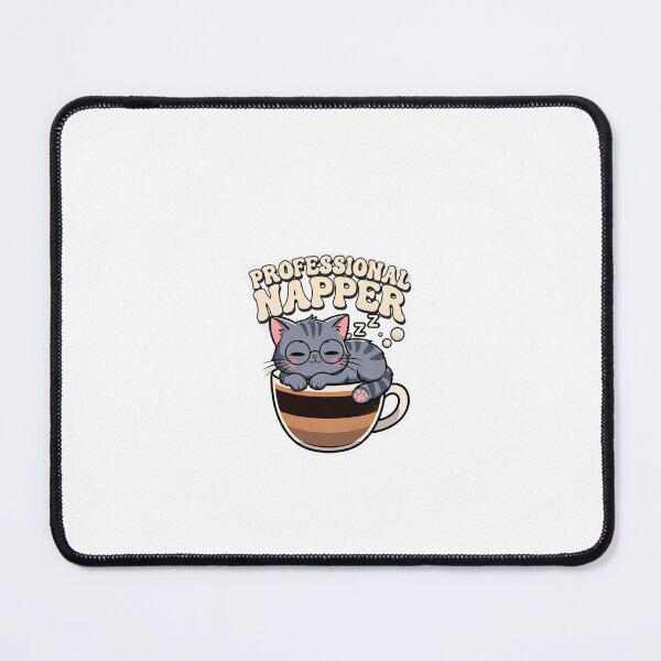 Item preview, Professional Napper Cat Sticker designed and sold by ajcreation2343.