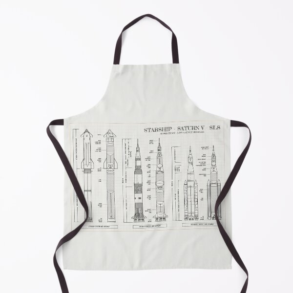 Item preview, Starship - Saturn V - SLS Comparison (Ivory Brown) designed and sold by BGALAXY.