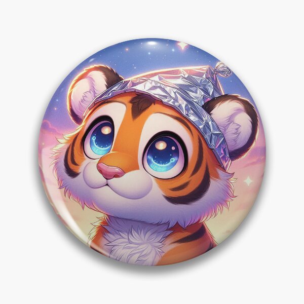 Item preview, Tiger in the Clouds Watching for The Alien Mothership designed and sold by nikkolaus.