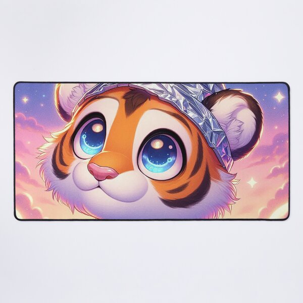 Item preview, Tiger in the Clouds Watching for The Alien Mothership designed and sold by nikkolaus.