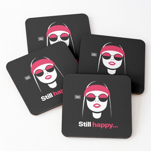 Item preview, Cool girl with sunglasses: Still happy designed and sold by The Red Bee.