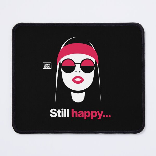 Item preview, Cool girl with sunglasses: Still happy designed and sold by The Red Bee.