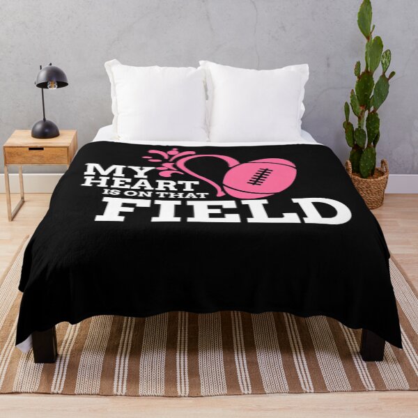 Item preview, My Heart Is On That Field Football Game Day Sports designed and sold by sofianelallem.