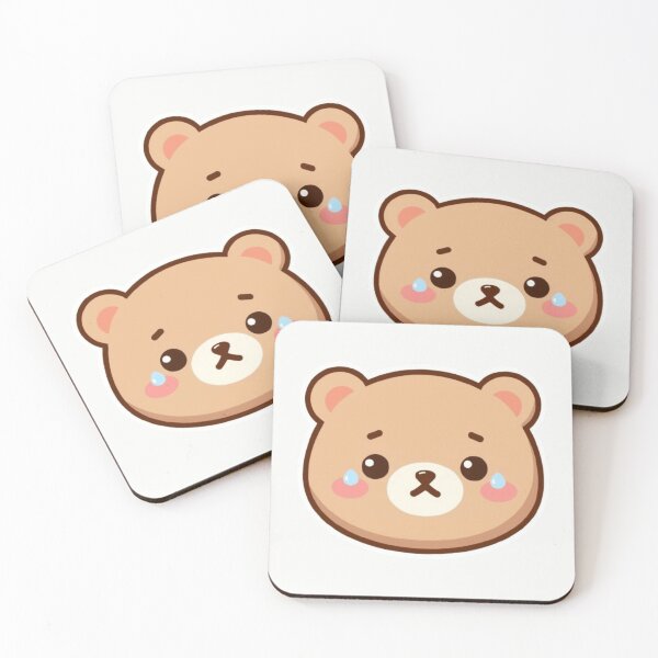 Item preview, Crying Bear Kawaii Pastel  designed and sold by PastelPaws Atelier.