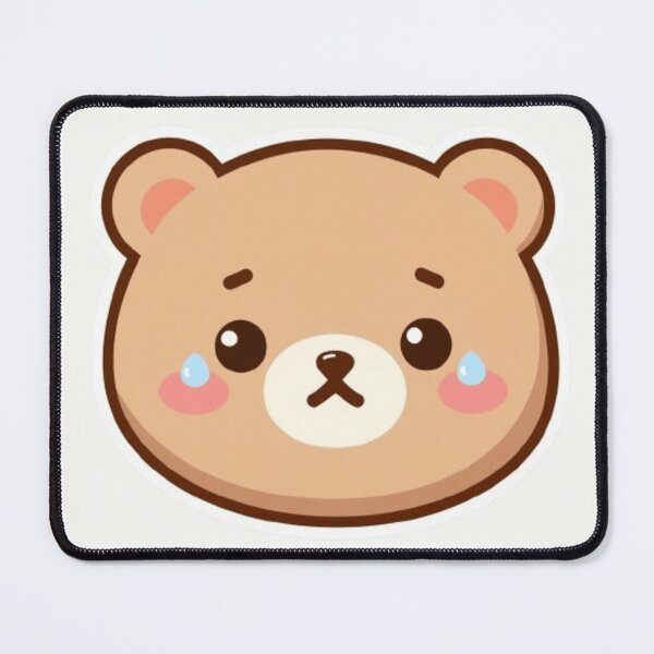 Item preview, Crying Bear Kawaii Pastel designed and sold by PastelPaws Atelier.