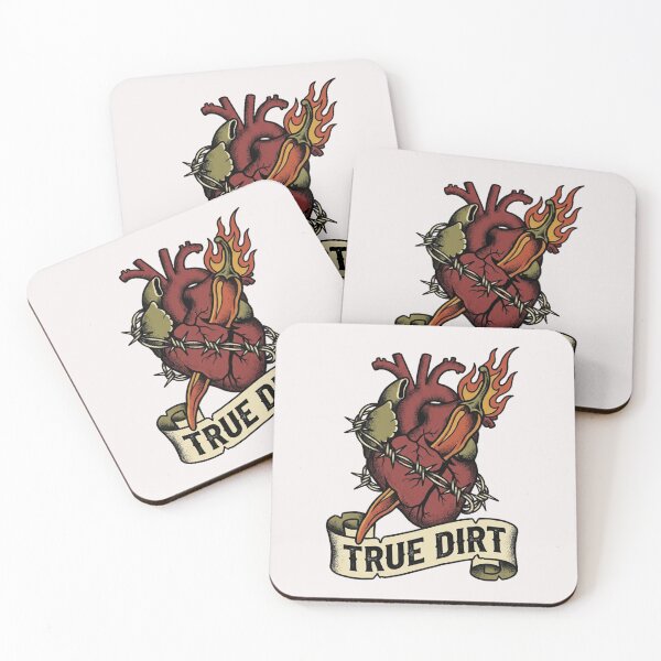 Item preview, "True Dirt" Traditional Tattoo Flaming Chili Dagger Tee designed and sold by benjyjump.