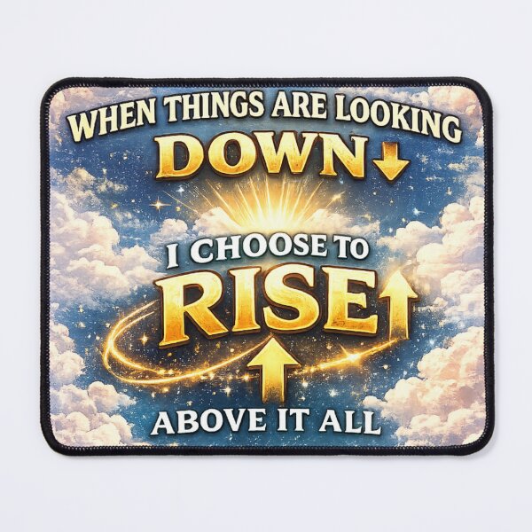 Item preview, When Things Are Looking Down, I Choose To Rise Above It All designed and sold by BlessedKaren.