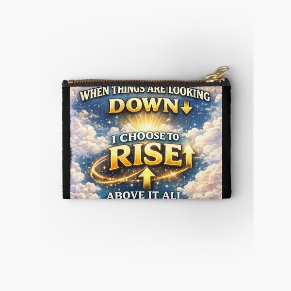 Item preview, When Things Are Looking Down, I Choose To Rise Above It All designed and sold by BlessedKaren.