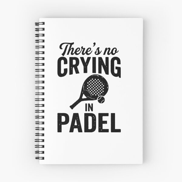 Item preview, There’s No Crying in Padel Bold Quote designed and sold by Anastasiia Yurevych.