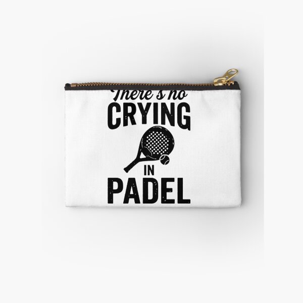 Item preview, There’s No Crying in Padel Bold Quote designed and sold by Anastasiia Yurevych.