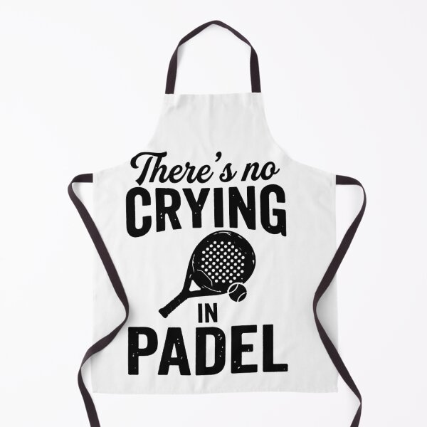 Item preview, There’s No Crying in Padel Bold Quote designed and sold by Anastasiia Yurevych.