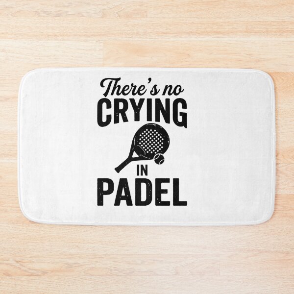 Item preview, There’s No Crying in Padel Bold Quote designed and sold by Anastasiia Yurevych.