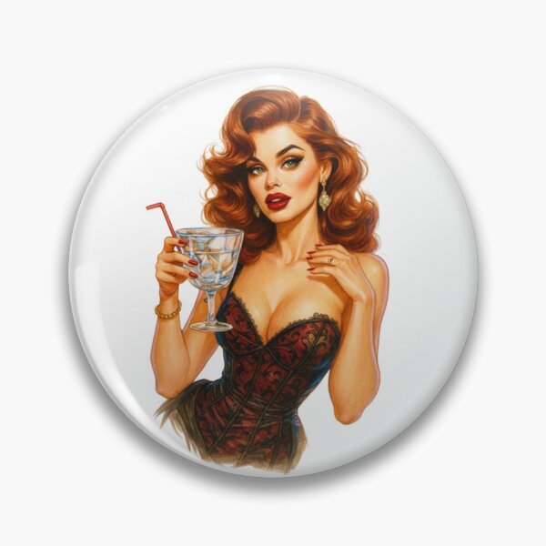 Item preview, "Retro Glamour: Charm and Audacity of Pin-Ups” designed and sold by CHRIST5000.