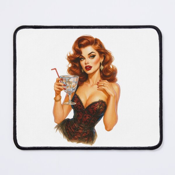 Item preview, "Retro Glamour: Charm and Audacity of Pin-Ups” designed and sold by CHRIST5000.