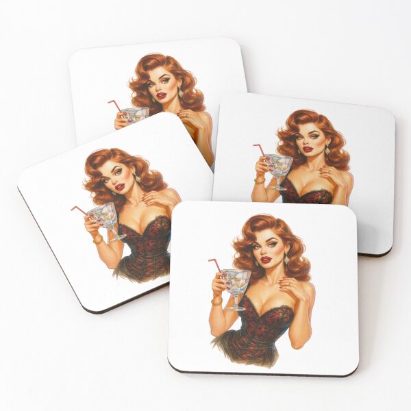Item preview, "Retro Glamour: Charm and Audacity of Pin-Ups” designed and sold by CHRIST5000.