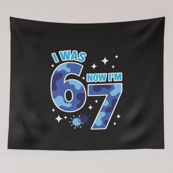 Item preview, I Was 6 Now I'm 7 Boy 7th Birthday Kids Birthday Party designed and sold by kiralynstration.