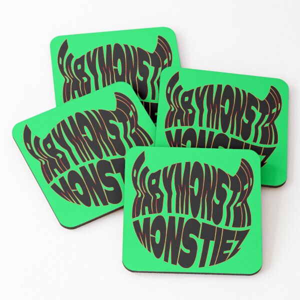 Item preview, Babymonster x Monstiez logo black ver. kpop designed and sold by ShiroHero.