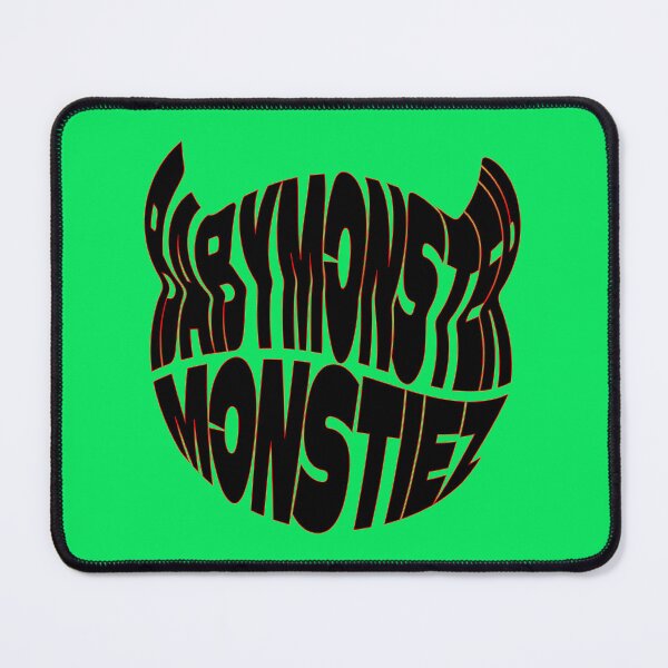 Item preview, Babymonster x Monstiez logo black ver. kpop designed and sold by ShiroHero.