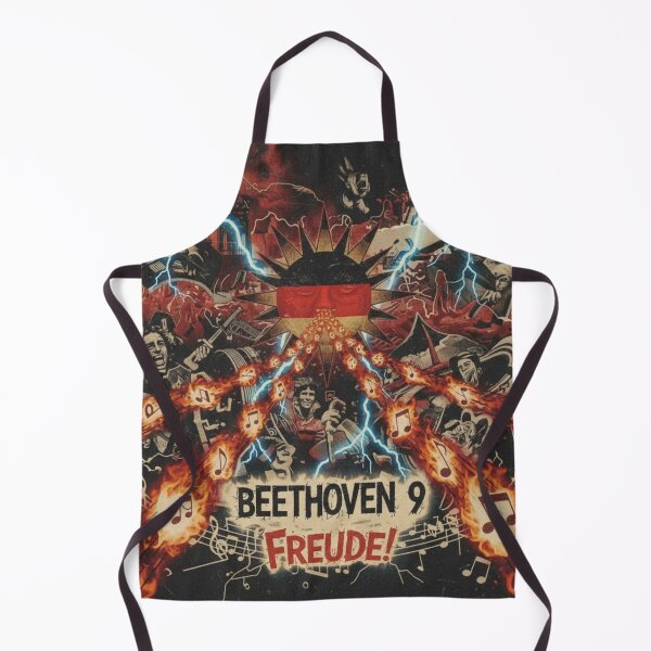 Item preview, Beethoven 9 - Teutonic Mash-up Maximalist Album Cover Art designed and sold by NickWhittleArt.