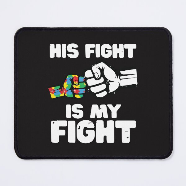 Item preview, His Fight Is My Fight Autism Awareness Support Puzzle designed and sold by kiralynstration.