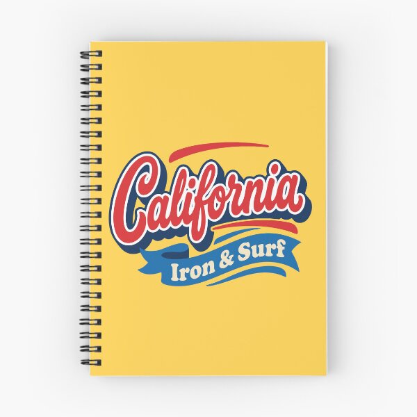 Item preview, Retro California Iron & Surf Vintage – Classic Americana Style designed and sold by Cozy-Old-Pub.