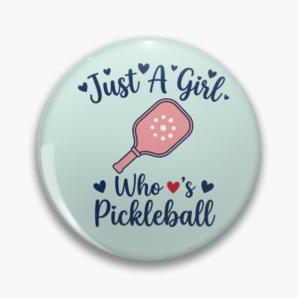 Item preview, Just a Girl Who Loves Pickleball Hearts designed and sold by Anastasiia Yurevych.