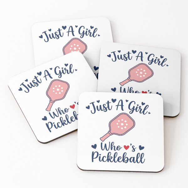 Item preview, Just a Girl Who Loves Pickleball Hearts designed and sold by Anastasiia Yurevych.