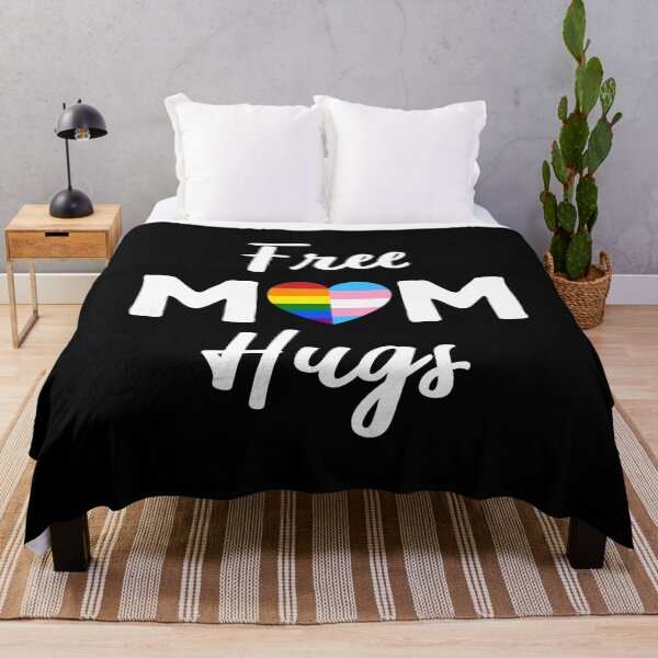 Item preview, Free Mom Hugs II - Rainbow Gay Trans Pride designed and sold by Lemon Pepper.
