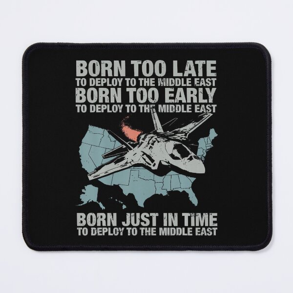 Item preview, Vintage Born Too Early To Deploy To The Middle East For Men T-Shirt designed and sold by SAPAIDART.