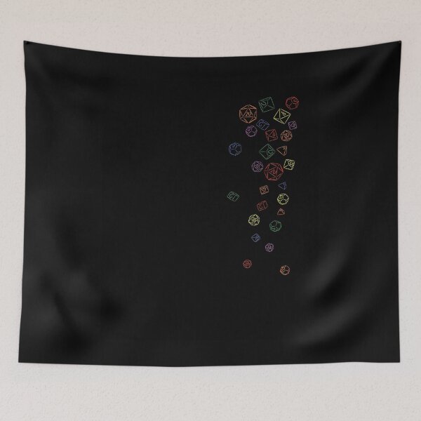 Item preview, Rainbow Cascading Dice designed and sold by DoNotWearThis13.